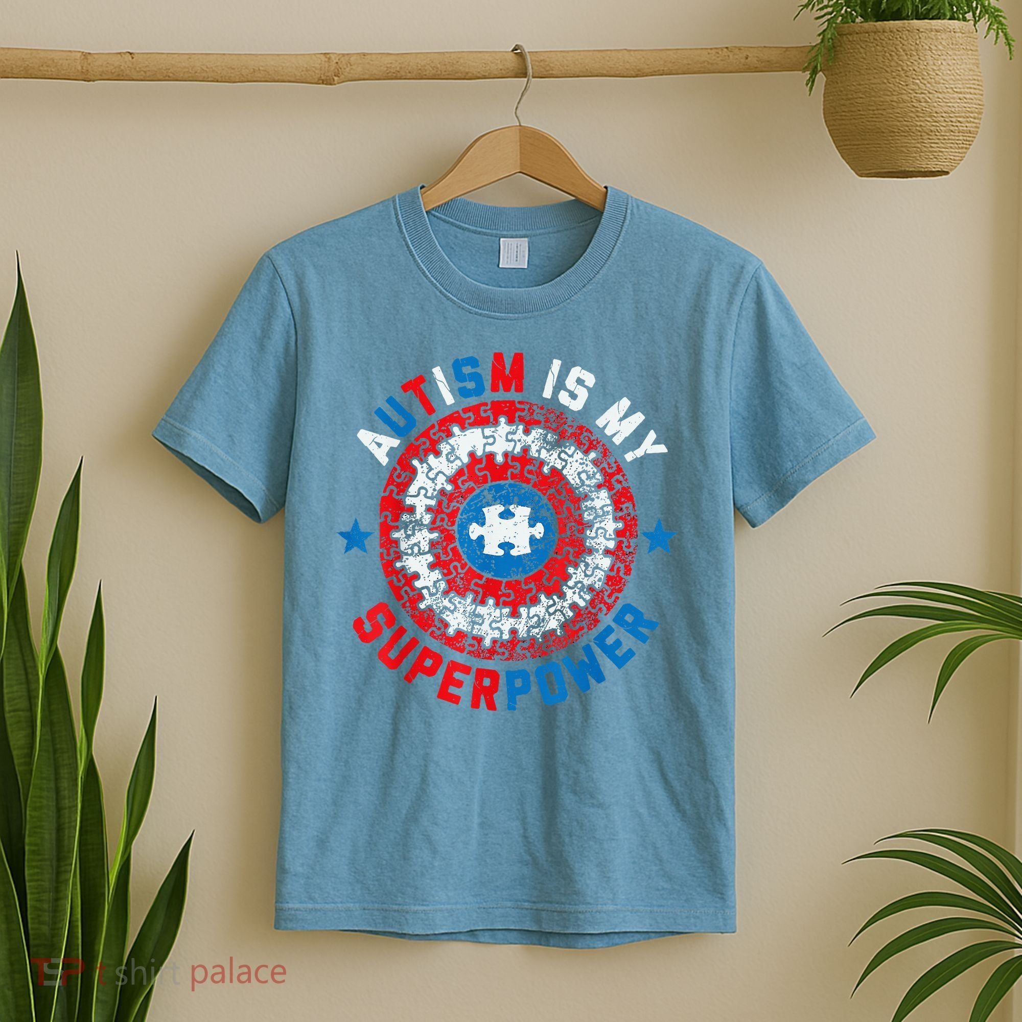 Autism Is My Superpower Autism Awareness Autistic T-Shirt