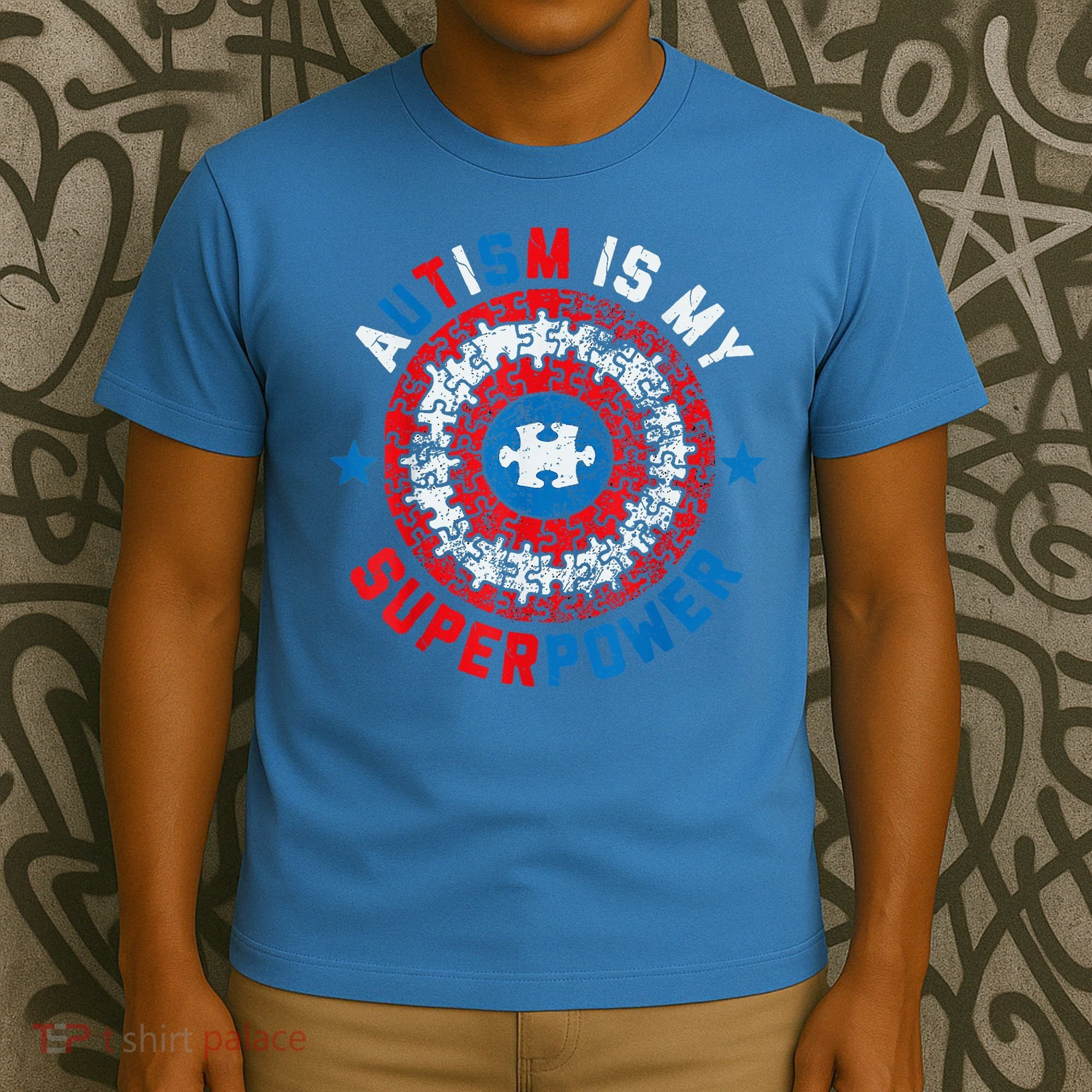 Autism Is My Superpower Autism Awareness Autistic T-Shirt