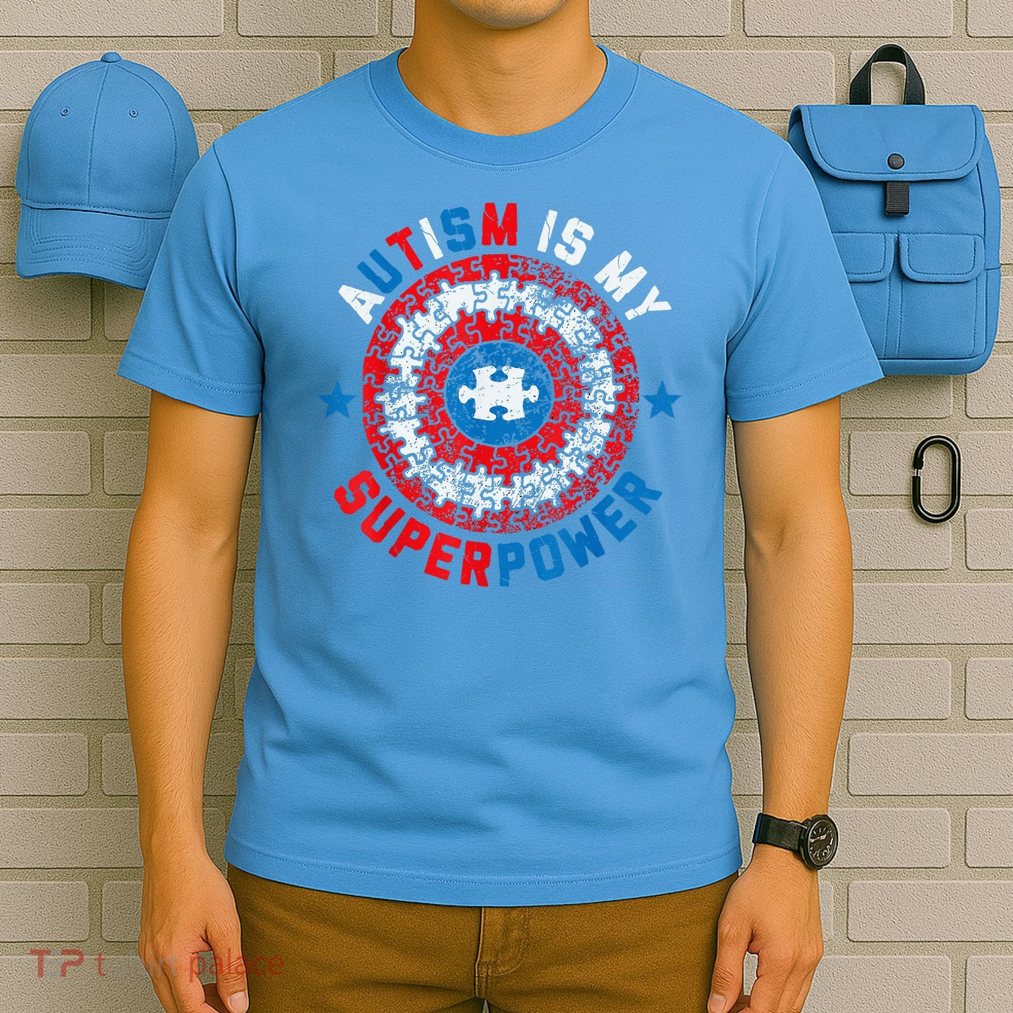 Autism Is My Superpower Autism Awareness Autistic T-Shirt