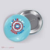 Autism Is My Superpower Autism Awareness Autistic Button thumb 0