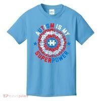 Autism Is My Superpower Autism Awareness Autistic Kids T-Shirt thumb 0