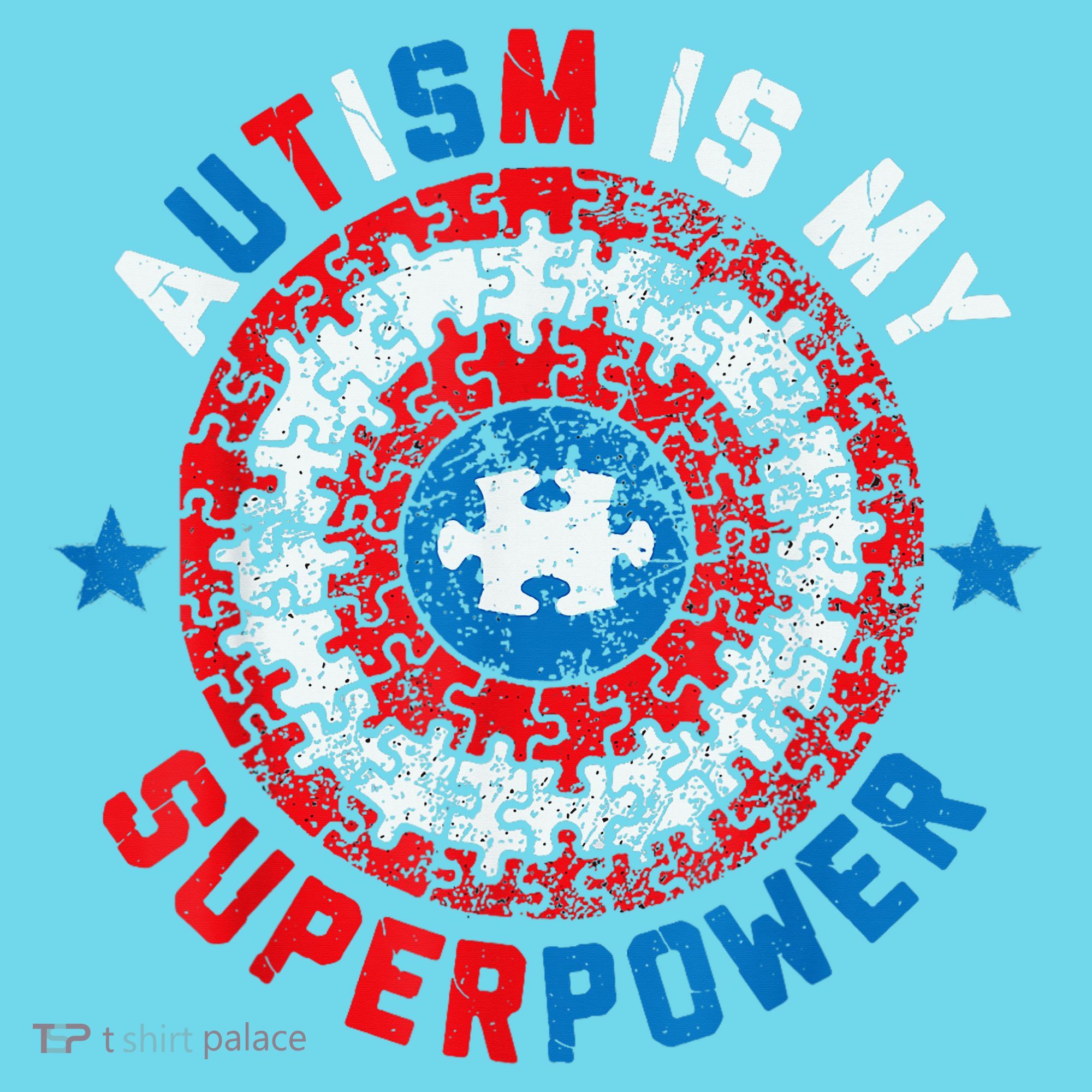 Autism Is My Superpower Autism Awareness Autistic Kids T-Shirt