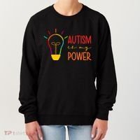 Autism Is My Power Autism Awareness Women's Sweatshirt thumb 0