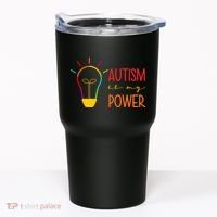 Autism Is My Power Autism Awareness Tumbler thumb 0