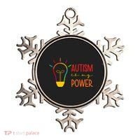 Autism Is My Power Autism Awareness Ornament thumb 0