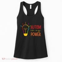 Autism Is My Power Autism Awareness Women's Tank Top thumb 0