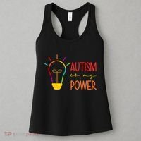 Autism Is My Power Autism Awareness Women's Tank Top thumb 3