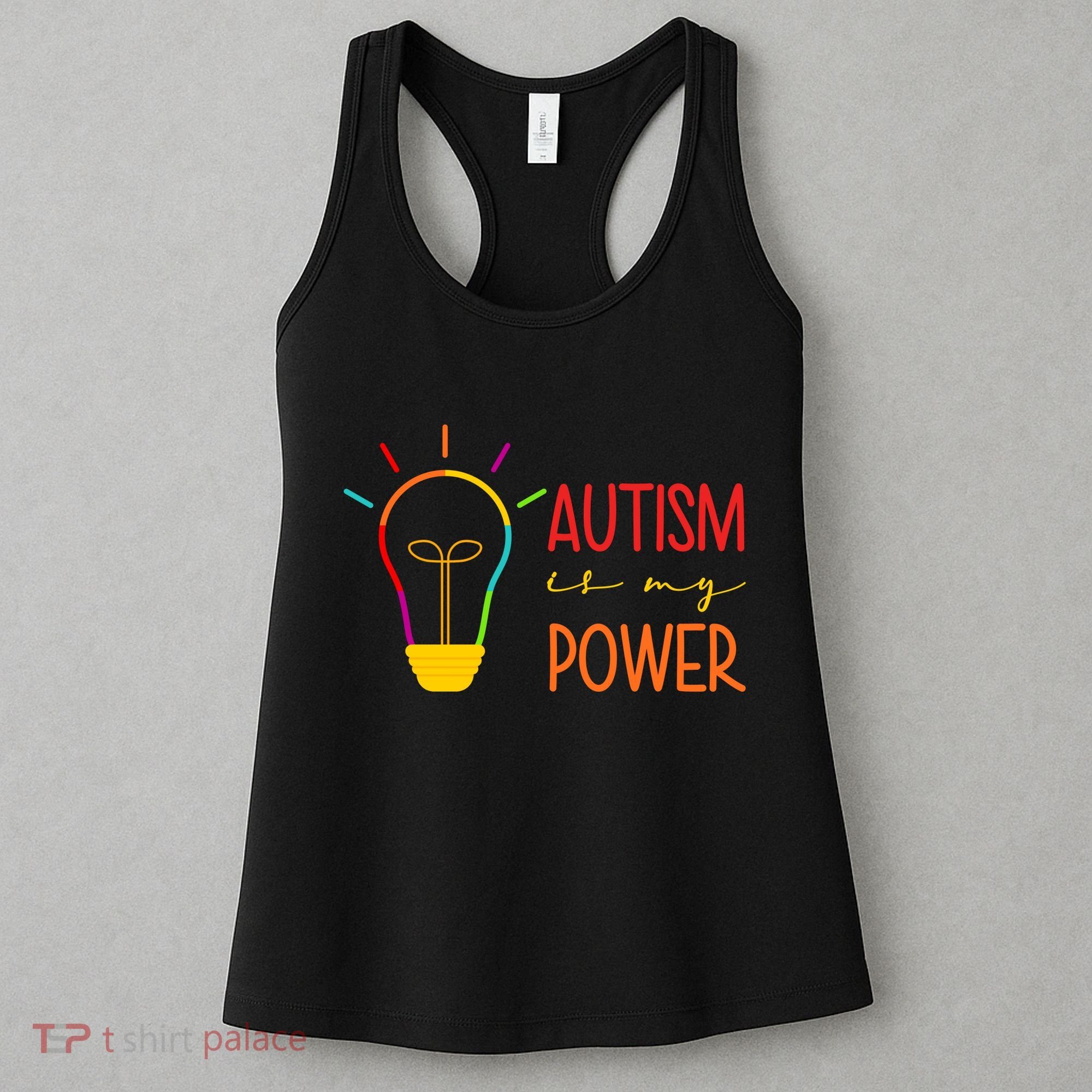 Autism Is My Power Autism Awareness Women's Tank Top