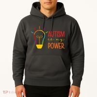 Autism Is My Power Autism Awareness Hoodie thumb 2