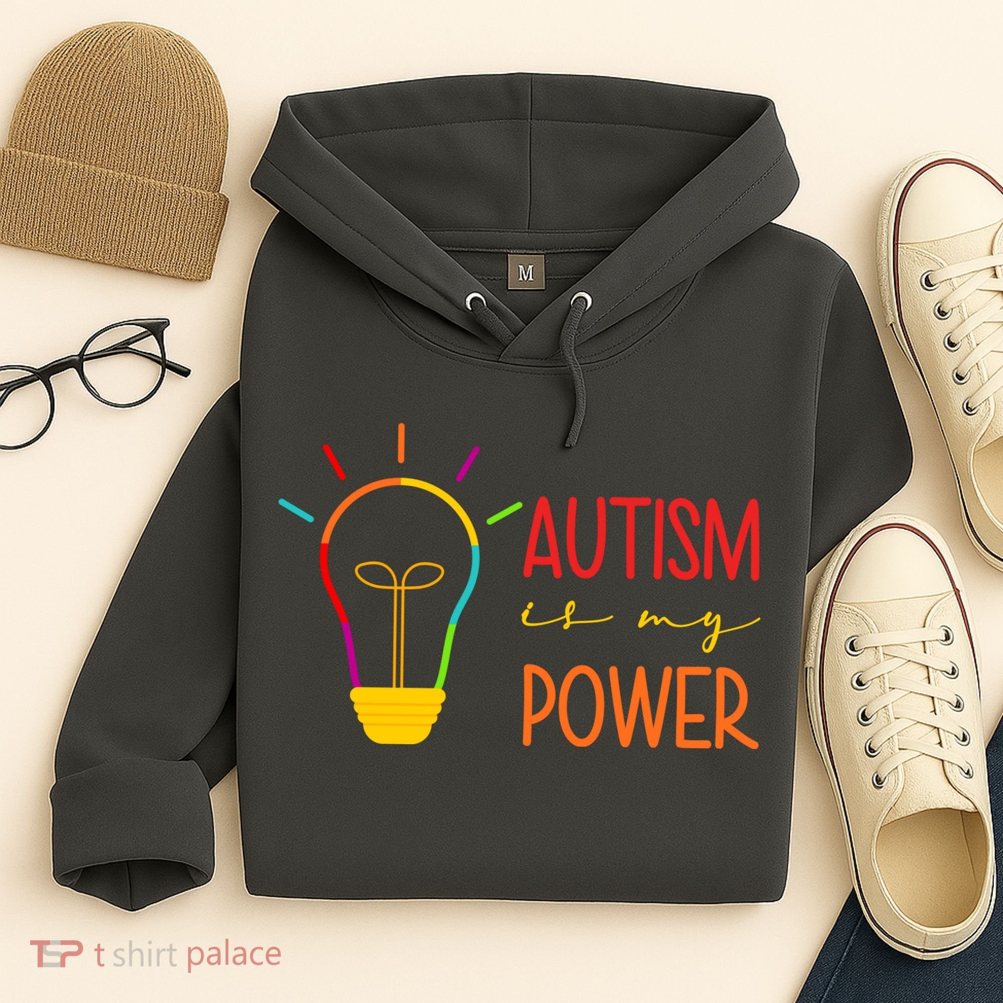 Autism Is My Power Autism Awareness Hoodie