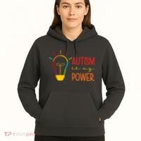Autism Is My Power Autism Awareness Hoodie thumb 5
