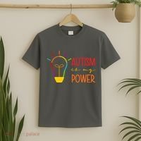 Autism Is My Power Autism Awareness T-Shirt thumb 2