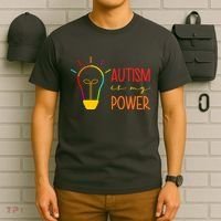 Autism Is My Power Autism Awareness T-Shirt thumb 6