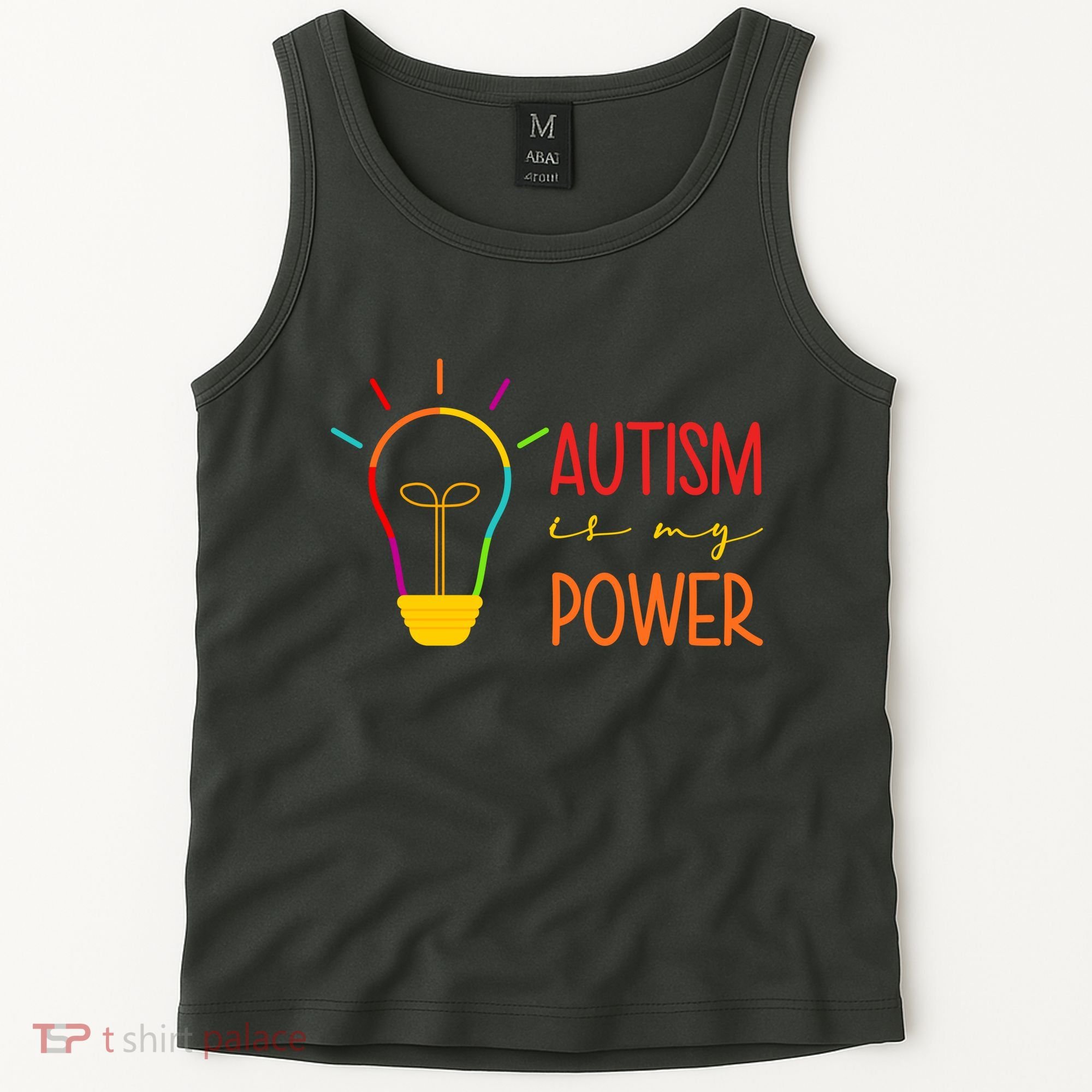 Autism Is My Power Autism Awareness Tank Top