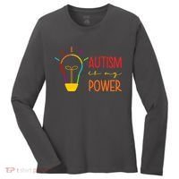 Autism Is My Power Autism Awareness Women's Long Sleeve Shirt thumb 0