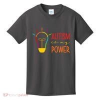 Autism Is My Power Autism Awareness Kids T-Shirt thumb 0