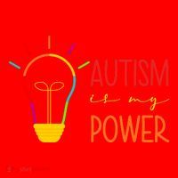 Autism Is My Power Autism Awareness Santa Hat thumb 1