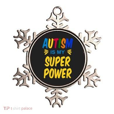 Autism Is My Super Power Ornament