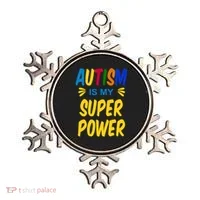 Autism Is My Super Power Ornament thumb 0