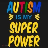 Autism Is My Super Power Ornament thumb 1