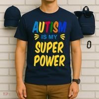 Autism Is My Super Power T-Shirt thumb 6