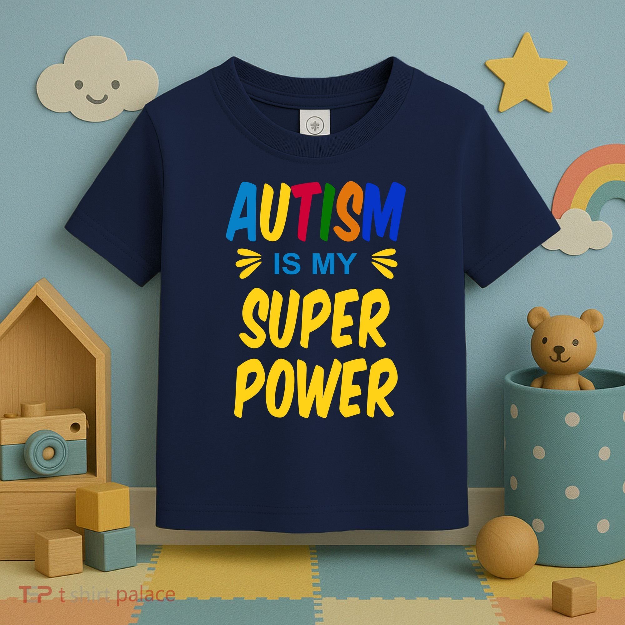 Autism Is My Super Power Toddler T-Shirt