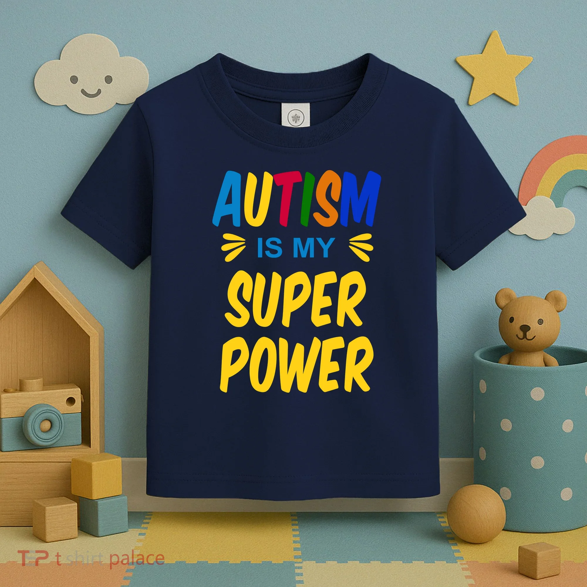 Autism Is My Super Power Toddler T-Shirt