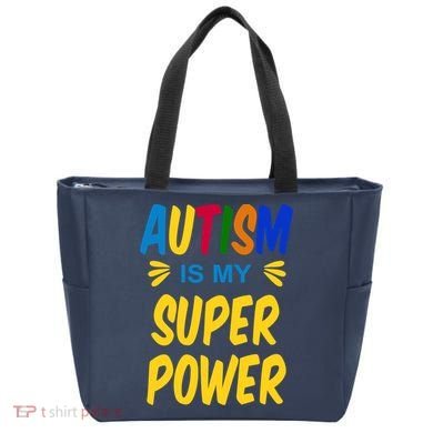 Autism Is My Super Power Tote Bag
