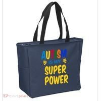 Autism Is My Super Power Tote Bag thumb 2