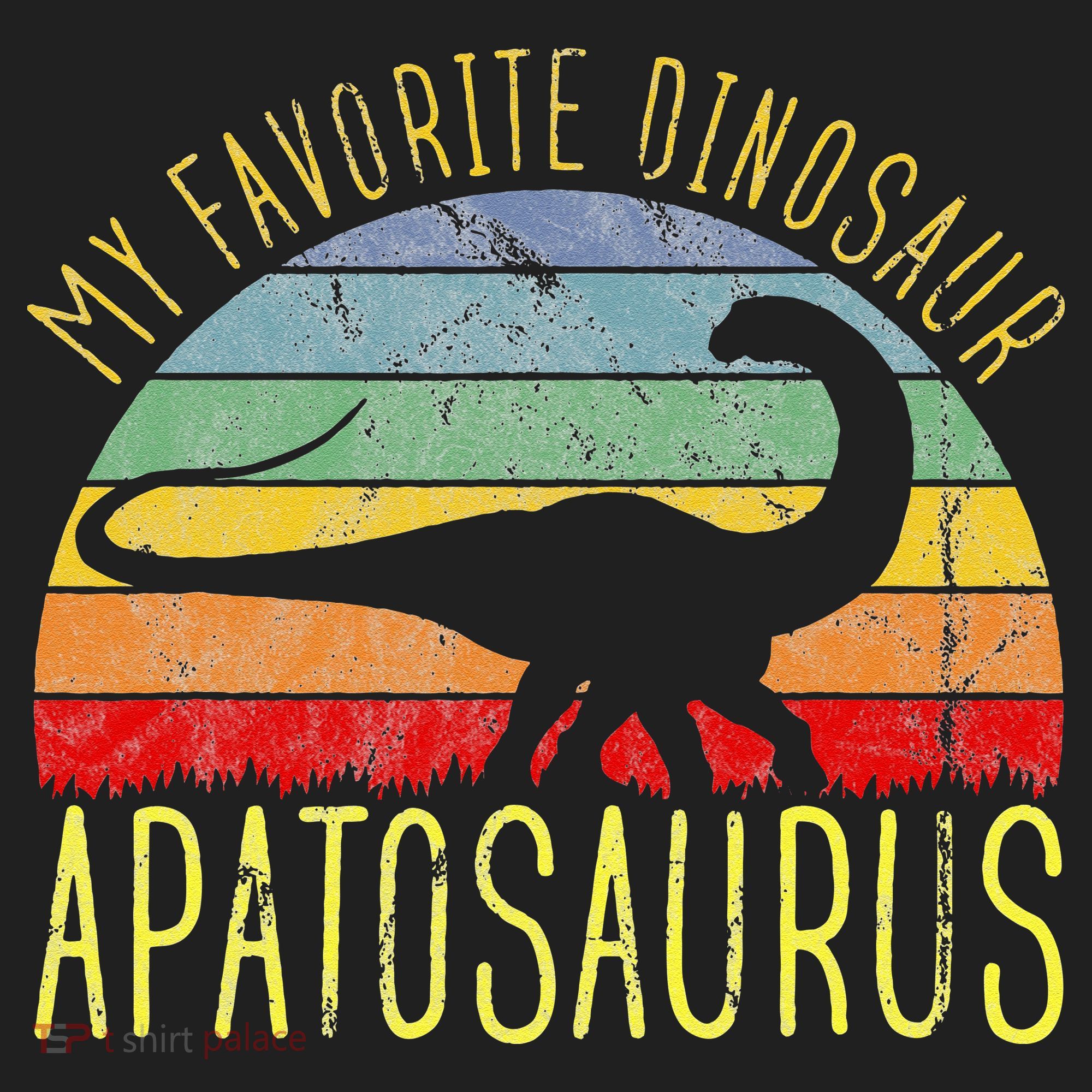 Apatosaurus Is My Favorite Dinosaur Dino Lovers Women's Sweatshirt
