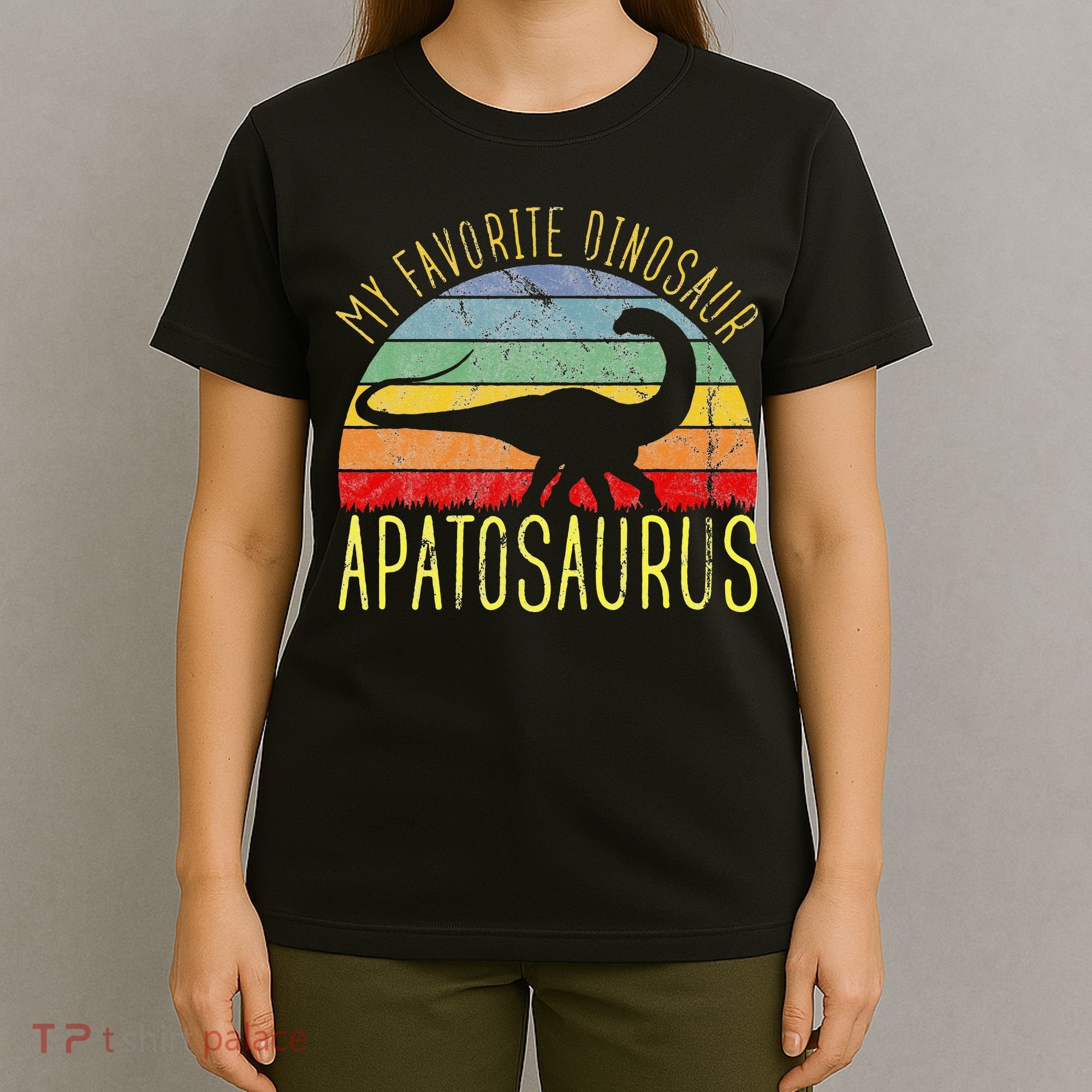 Apatosaurus Is My Favorite Dinosaur Dino Lovers T-Shirt