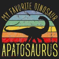 Apatosaurus Is My Favorite Dinosaur Dino Lovers Tumbler thumb 3