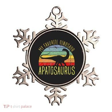 Apatosaurus Is My Favorite Dinosaur Dino Lovers Ornament