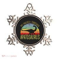 Apatosaurus Is My Favorite Dinosaur Dino Lovers Ornament thumb 0