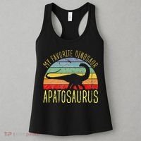 Apatosaurus Is My Favorite Dinosaur Dino Lovers Women's Tank Top thumb 3