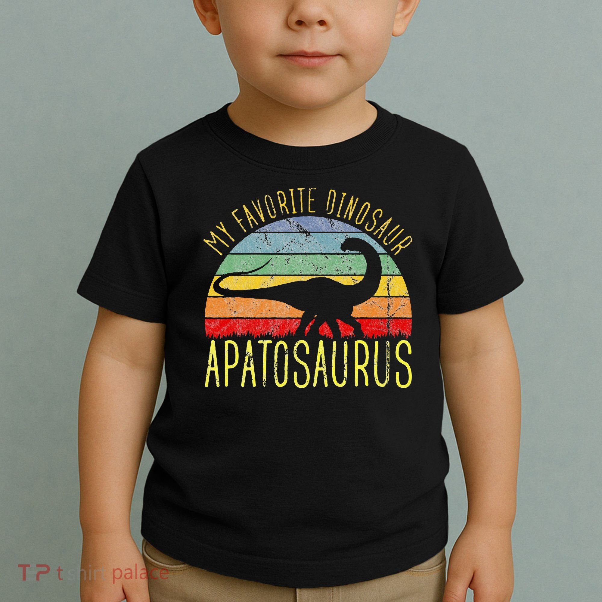 Apatosaurus Is My Favorite Dinosaur Dino Lovers Toddler T-Shirt