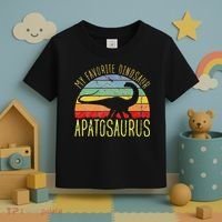 Apatosaurus Is My Favorite Dinosaur Dino Lovers Toddler T-Shirt thumb 3
