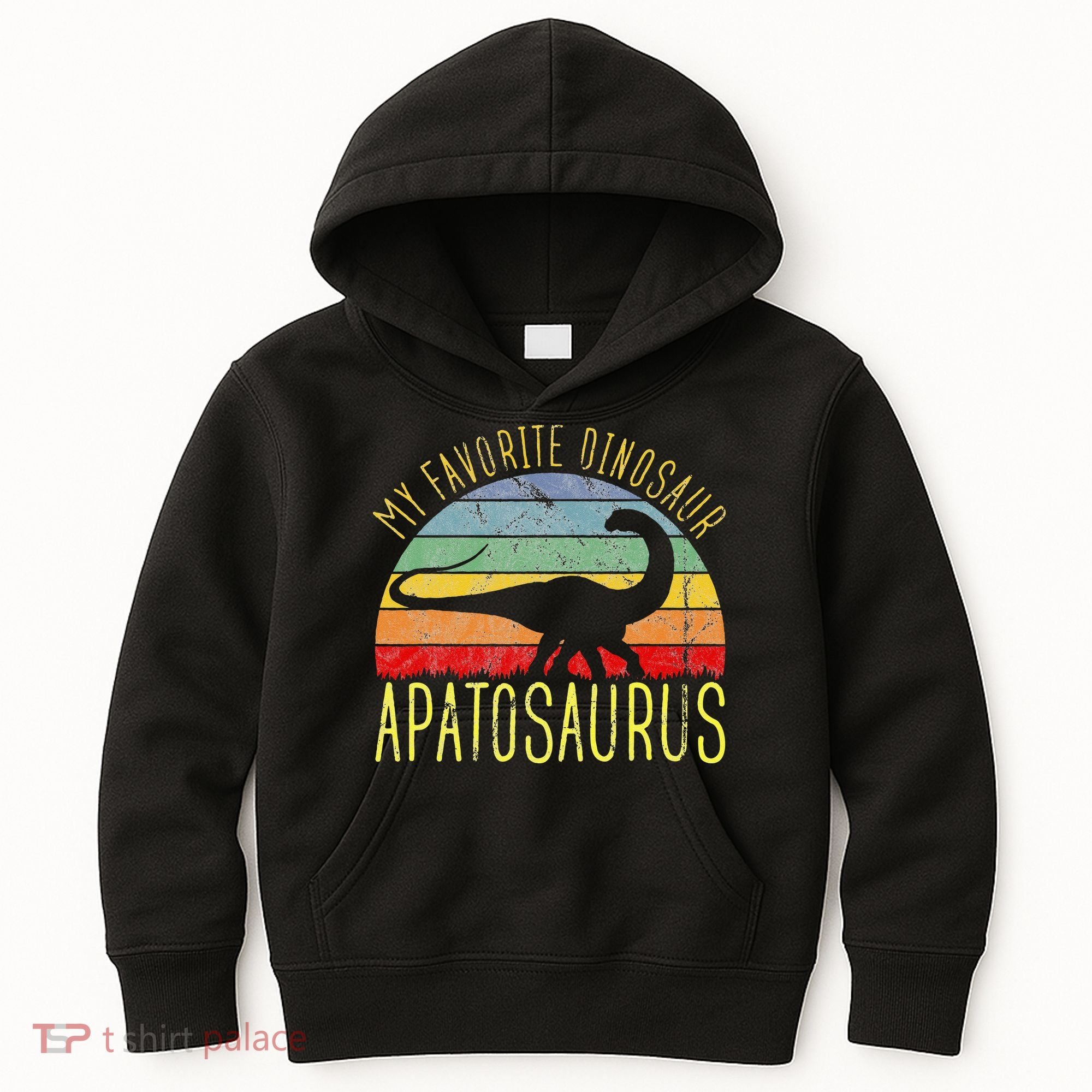 Apatosaurus Is My Favorite Dinosaur Dino Lovers Kids Hoodie
