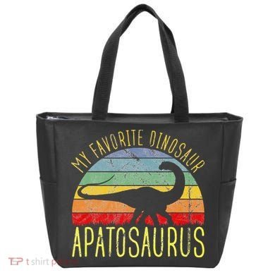Apatosaurus Is My Favorite Dinosaur Dino Lovers Tote Bag