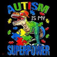 Autism Is My Superpower Autism Awareness Dinosaur Coffee Mug thumb 5