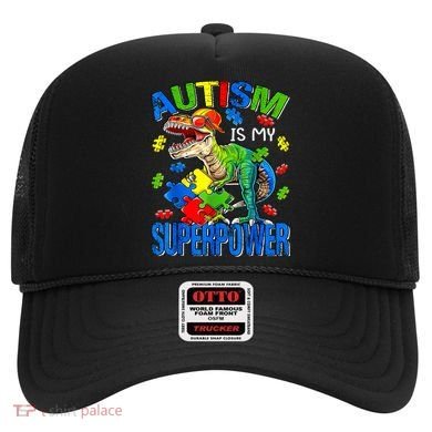 Autism Is My Superpower Autism Awareness Dinosaur Hat