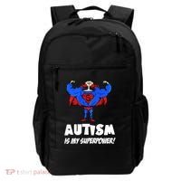Autism Is My Super Power Hero Backpack thumb 0