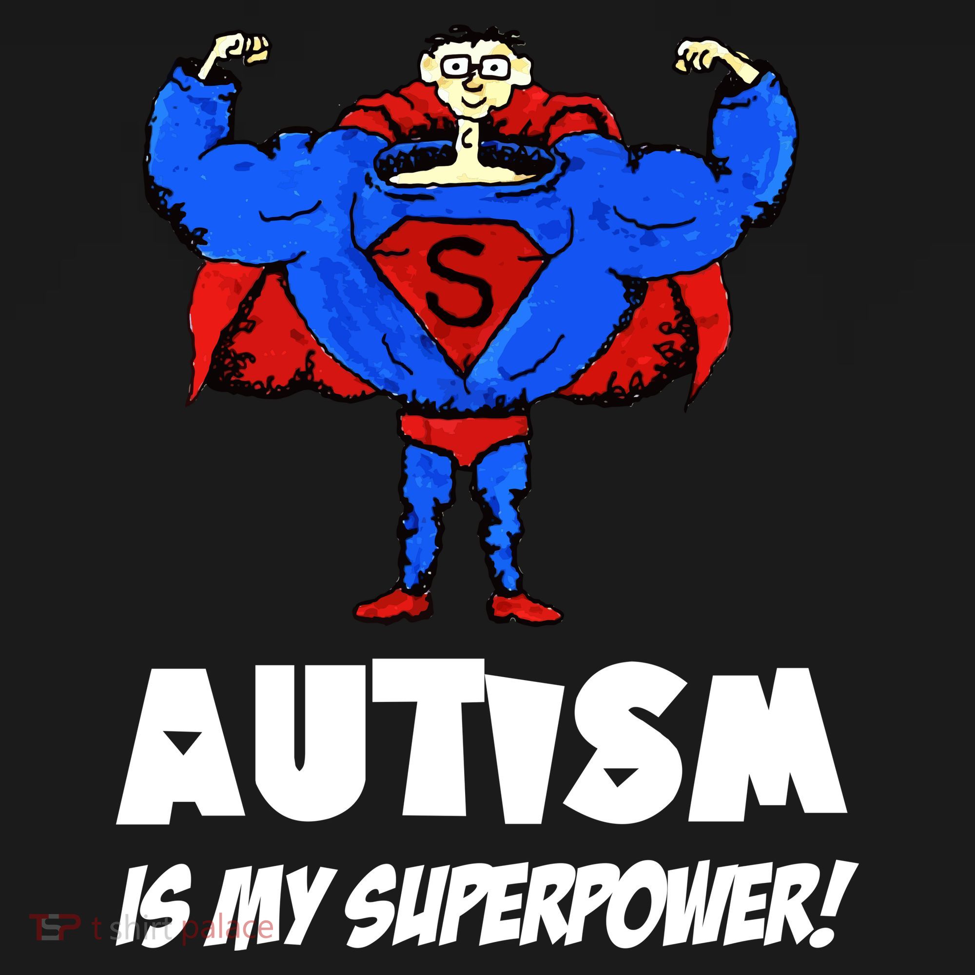 Autism Is My Super Power Hero Backpack