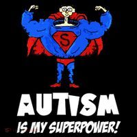 Autism Is My Super Power Hero Toddler Hoodie thumb 2