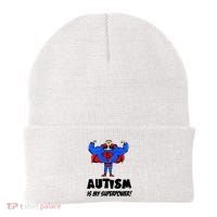 Autism Is My Super Power Hero Beanie thumb 0