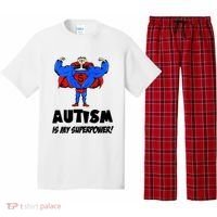 Autism Is My Super Power Hero Pajama Set thumb 0