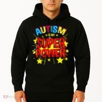 Autism Is My Superpower Autism Awareness Hoodie thumb 2