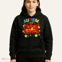 Autism Is My Superpower Autism Awareness Hoodie thumb 5