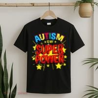 Autism Is My Superpower Autism Awareness T-Shirt thumb 2