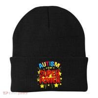 Autism Is My Superpower Autism Awareness Beanie thumb 0